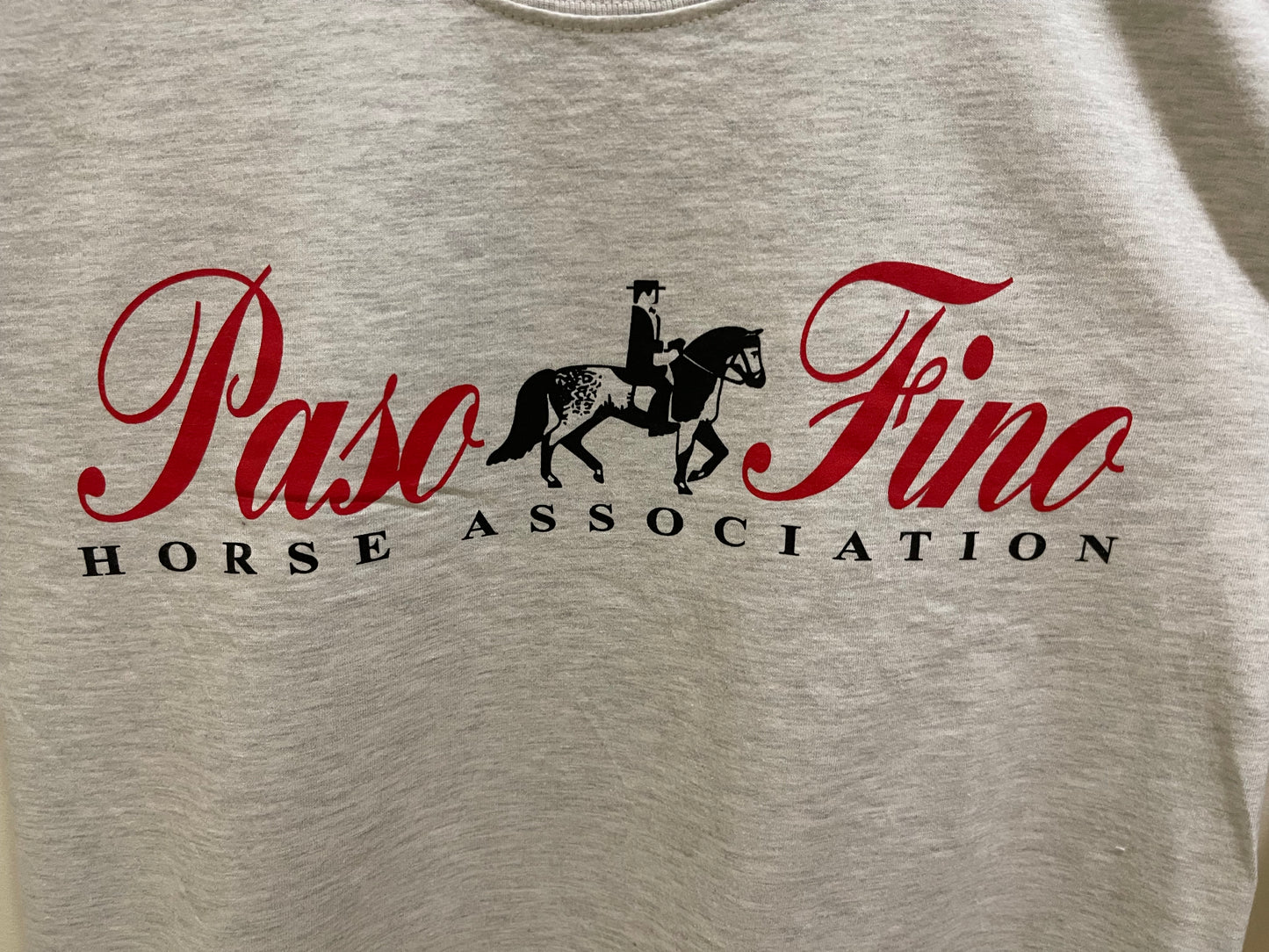 Paso Fino Horse Association Gray T-Shirt